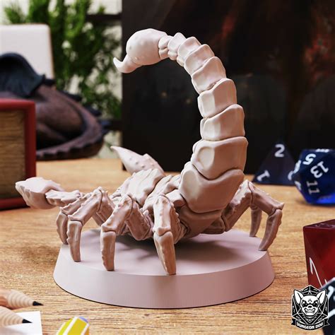 Fichier Stl Giant Scorpion・design Pour Imprimante 3d à Télécharger・cults
