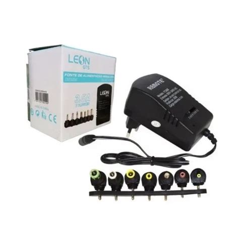 Fonte De Alimentação Regulada Universal LEON GTS 12V GAR 1004 Shopee