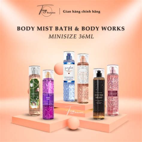 Xịt thơm toàn thân Body mist BBW 36ML hương nước hoa Lazada vn