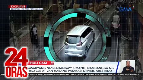 Sasakyang Ni Rentangay Umano Nambangga Ng Tricycle At Van Habang