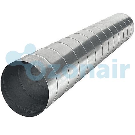 Воздуховод ф100 (0,5) L3000 круглый спираленавивной оцинкованный ...