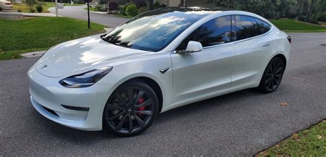 White Model 3 tinted windows – Tesla Model 3 Wiki