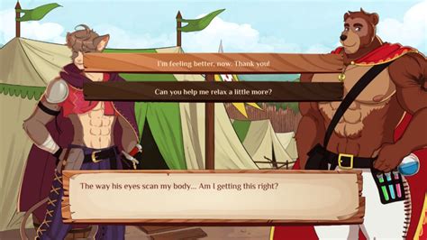 Burrow Of The Fallen Bear A Gay Furry Visual Novel Review Gaming Village