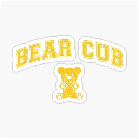 Bear Cub Popular Gay Terms In LGBTQ Community Subgroup Slang Sticker For Sale By Webdango