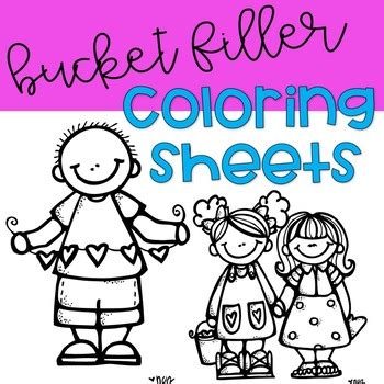 Bucket Filler Coloring Page