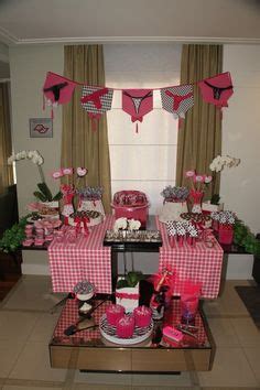 Inspira O Ch De Lingerie Dechelles Bridalshower Ch Delingerie Bridal Shower Party Hens