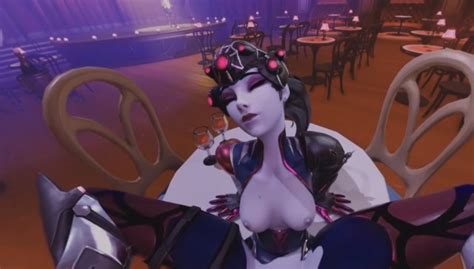 Widowmaker Table Sex A XXX Parody VR Porn Video VRPorn