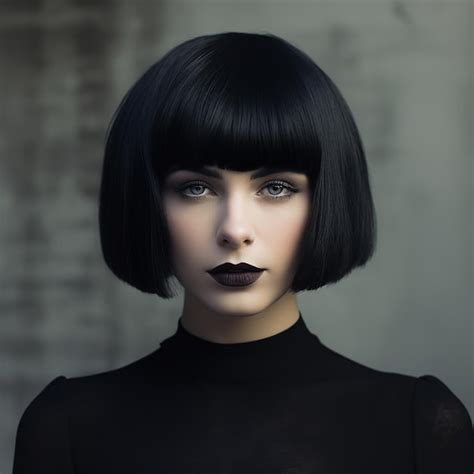 Black Bob Wig Images Free Download On Freepik