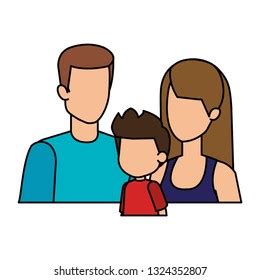Cute Cartoon Lesbian Couple Son Isolated Stock Vector Royalty Free Shutterstock