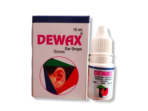 Dewax Ear Drops 10ml Pack - BuyMeds