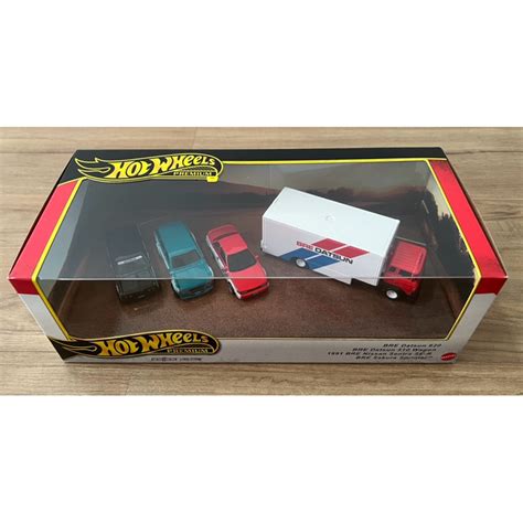 Hot Wheels Premium Bre Datsun Boxset Datsun Wagon Bre Nissan Sentra Se R Bre