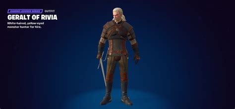 Fortnite Chapter 4 Season 1 How To Unlock The Witchers Geralt Of