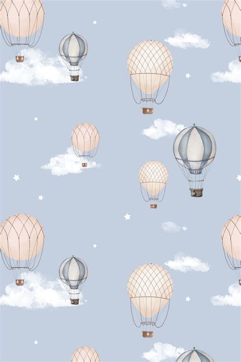 Wallpaper Hot Air Balloons Atelier Florentine