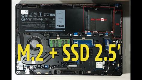 Dell Latitude E5570 M 2 SSD 2 5 YouTube