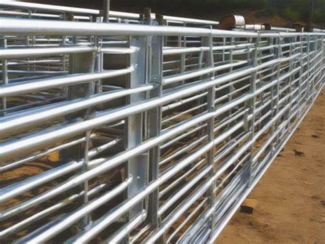 Galvanized Cattle Fence Panel Durable 16 Ft X 50 In Cattle Panel Options