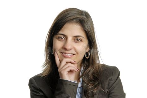 Retrato Da Mulher Latina Mexicana Jovem Garota Feliz No México Mulher Hispânica Foto de Stock