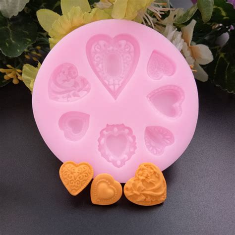 Силиконовый молд Сердце, 72х10 мм - купить в Украине | Tvorcha.com