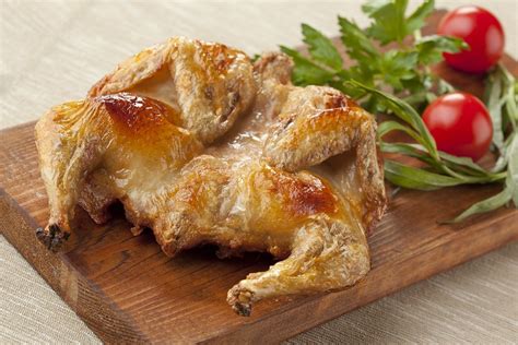 Цыпленок табака, грузинский рецепт