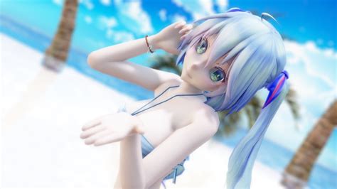 MMD Miku Bikini Apple Pie K Fps YouTube