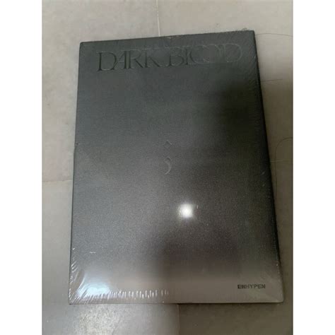 Instock Official Sealed Unsealed Enhypen Dark Blood Photobook Ver