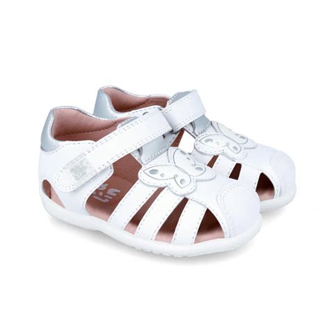 Sandalias Blancas Para Ni A B