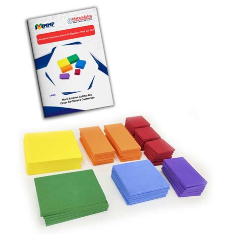 Mini Kit Algebra - Kit Álgebra Mini - Fundamentos Essenciais Aprenda Álgebra de Forma ...