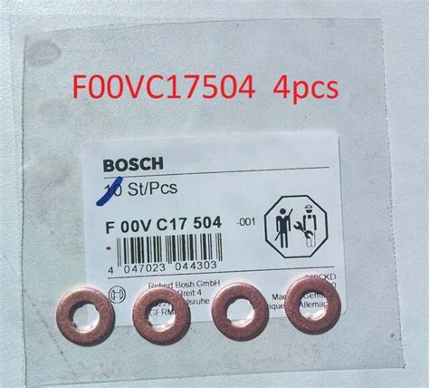 Bosch F00VC17504 Nozzle Holder Sealing Ring for sale online | eBay