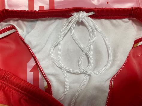 GX3 GLOSS TOUCH Rugger Bikini Swimming Trunk Red Men S Fashion Bottoms New Underwear On