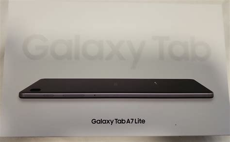 Samsung Galaxy Tab A Lite Sm T U Gb Tablet Gray New Sealed