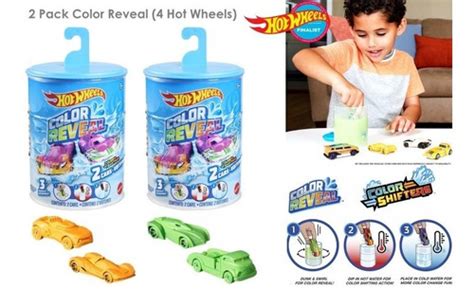 Pack Autos Hot Wheels Color Reveal Cambian De Color Env O Gratis