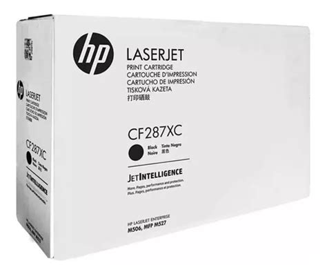 Toner Original Hp Cf287 M501 M506 Nuevo Color Negro Envío Gratis