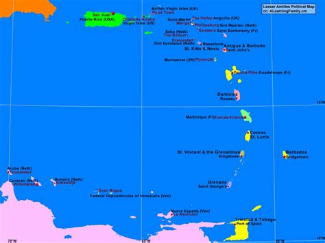 Lesser Antilles Countries