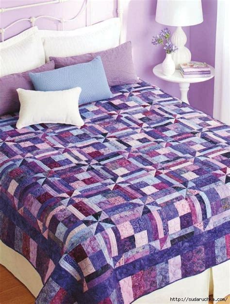 "QUILT SAMPLER".КНИГА ПО ЛОСКУТНОЙ ТЕХНИКЕ. | Фиолетовые спальни ...