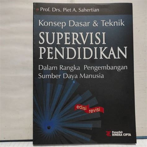 Jual Buku Konsep Dasar Dan Teknik Supervisi Pendidikan Dalam Rangka