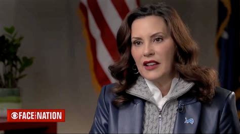 Democratic Gov Gretchen Whitmer Warns Biden Could Face Protesters In