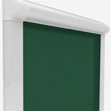 Supreme Blackout Forest Green Perfect Fit Roller Blind