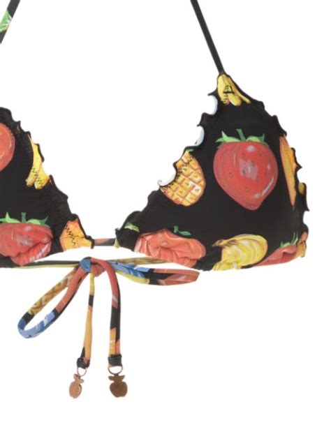 Shop Amir Slama Two Piece Bikini Set With Express Delivery Farfetch