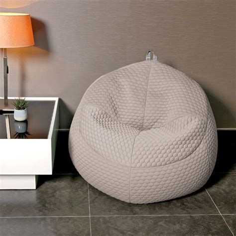 Pouf Space Au Design Moderne Trc En Couleur Vison Happers Happersfr