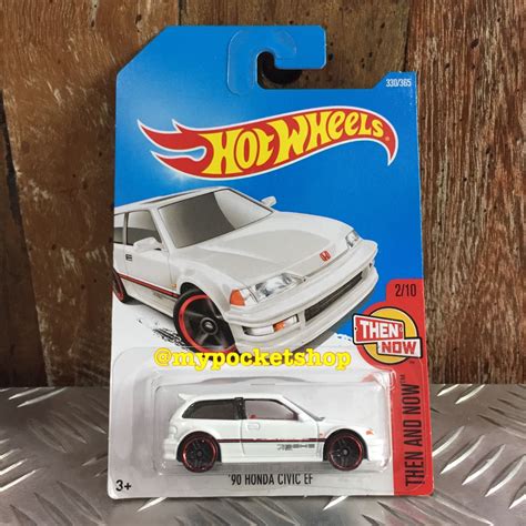 Hot Wheels Honda Civic Ef White Hotwheels Then And Now Toys Games Others On