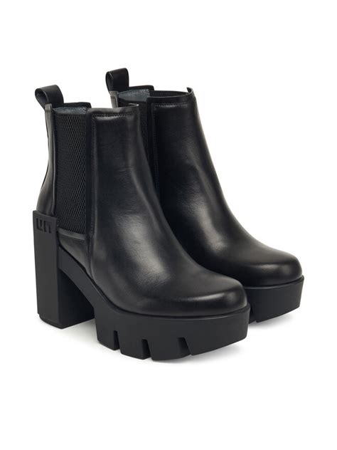 Botines United Nude Grip Chelsea Mid Iv Negro Zapatos Es