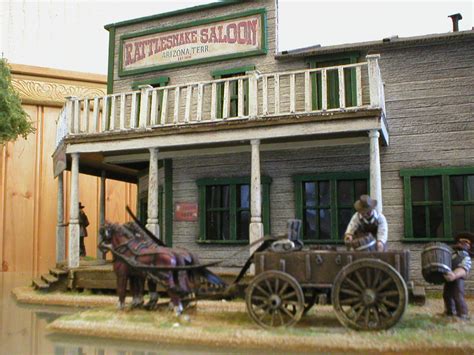 Wargaming Buildings: THE RATTLESNAKE SALOON