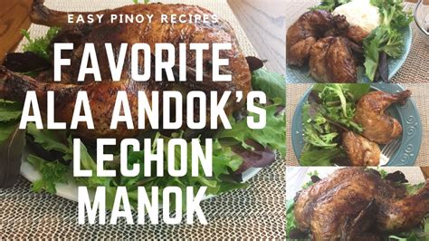 Andoks Lechon Manok Recipe Find Vegetarian Recipes