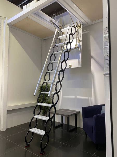 Лестница телескопическая лестница чердачная Zikco - купить по выгодным ...