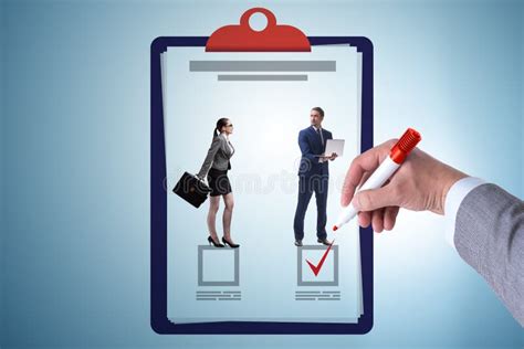 Woman Sex Discrimination Concept At Workplace Stock Photo Image Of Competition Hiring 190921806