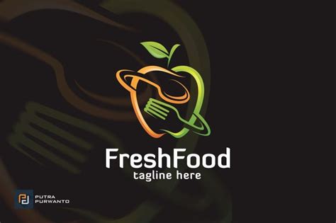 Fresh Food - Logo Template | Logo food, Logo templates, ? logo