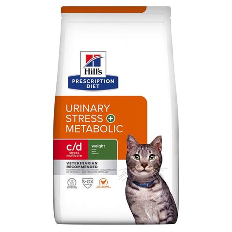 Hills prescription diet feline urinary care c/d urinary stress sucha ...