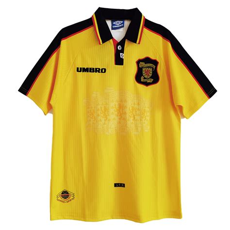 Camiseta Retro Escocia Segunda Equipaci N Visitante Hombre Umbro