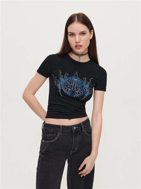 Tricou Cu Imprimeu Culoare Negru House 5590u 99x