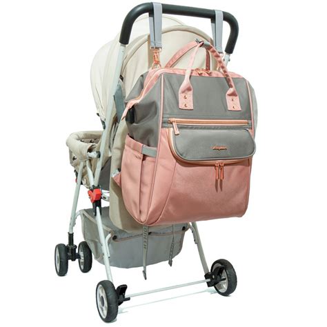 Mochila Maternidade Grande - Mochila Maternidade Menina Lequeen Grande Impermeável - LeQueen Oficial ...