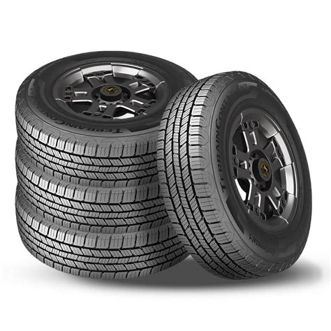 4 Continental TerrainContact H/T 275/65R20 126/123S Highway Load E 60K ...